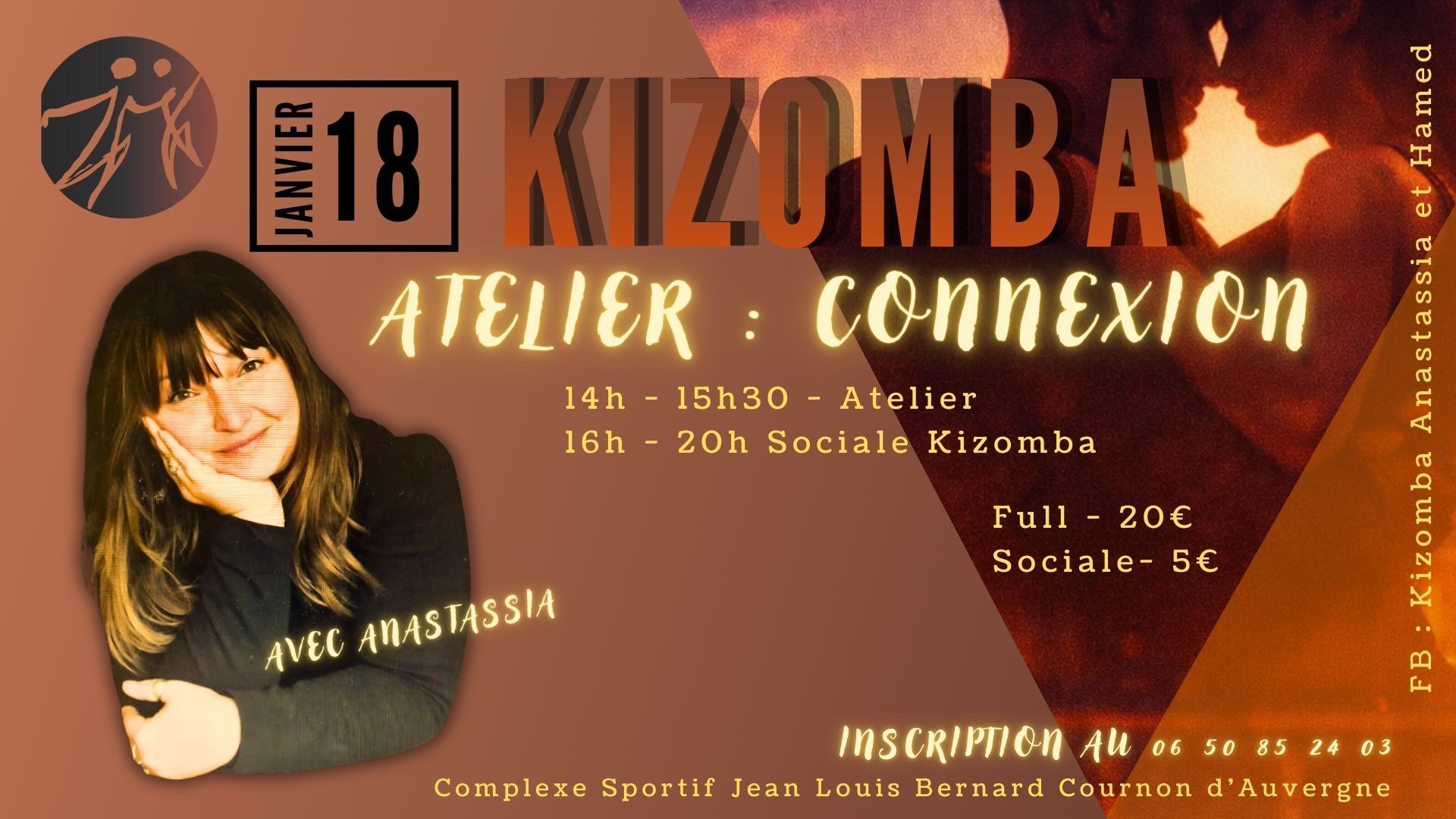 Stage kizomba 18 janvier
