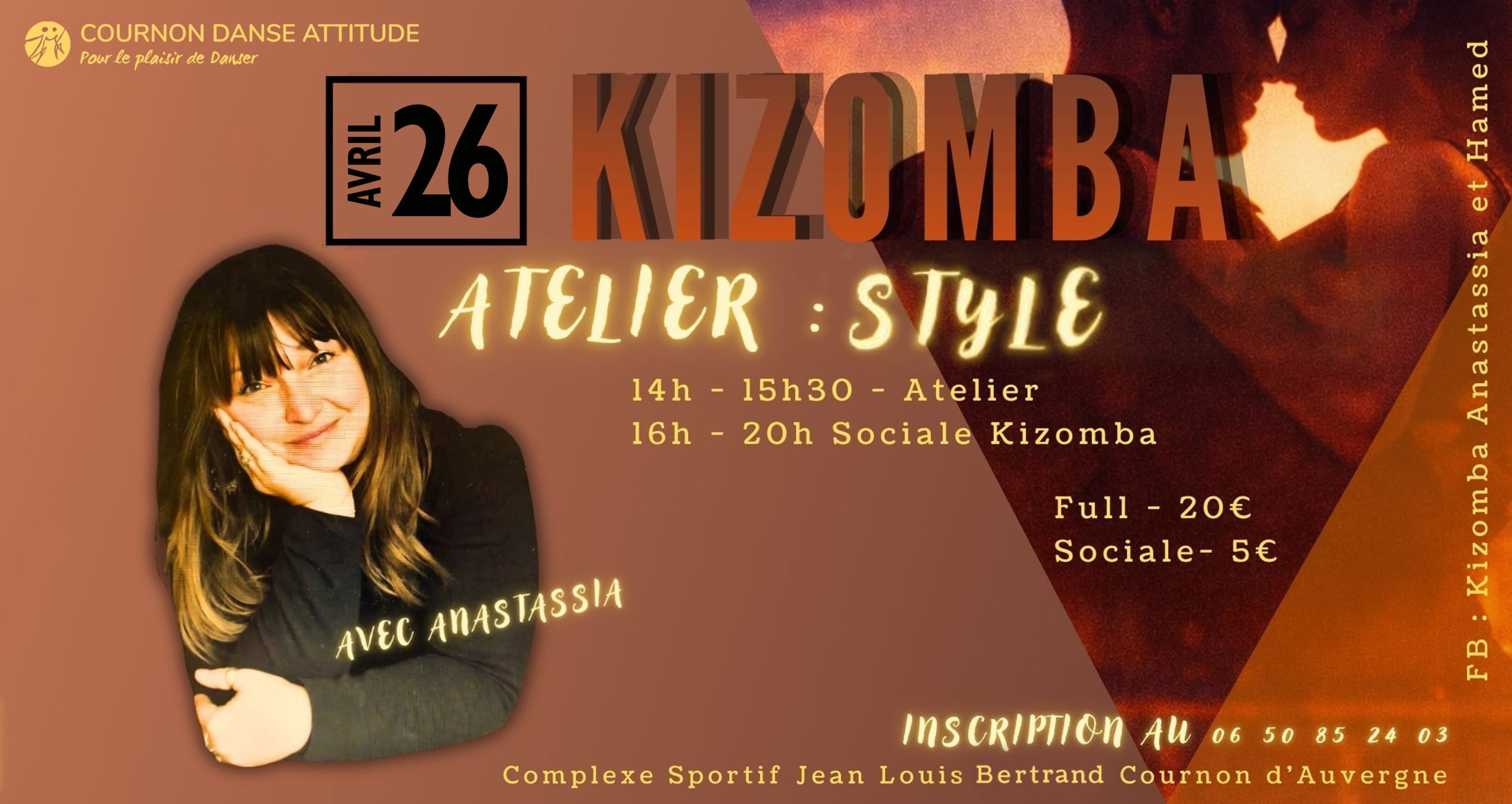 kizomba 26 avril 2026