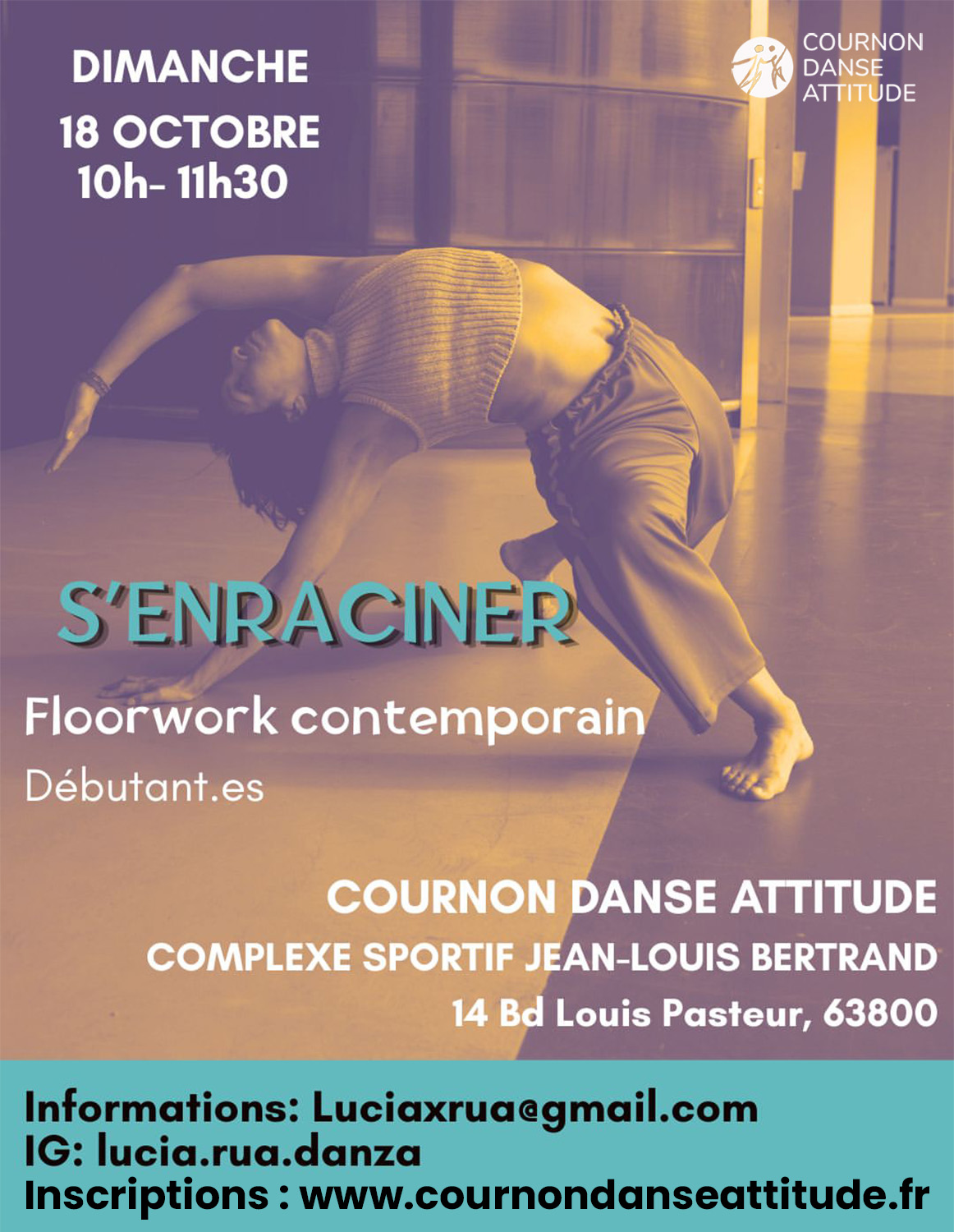 Stage Lucia 18 octobre 2026